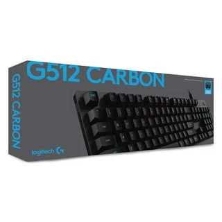 🔥ขายดี ส่งไว🔥⚡️คีย์บอร์ดเกมมิ่ง⚡️ Logitech G512 Carbon Mechanical Gaming Keyboard RGB (คีย์แคป Th/Eng)
