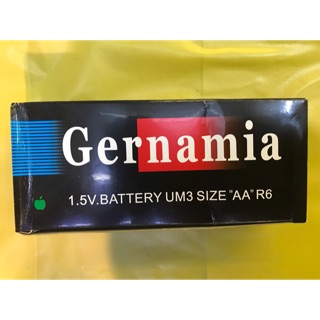 ถ่าน AA  ยี่ห้อ Gernamia ขายยกแพ็ค มี60ก้อน