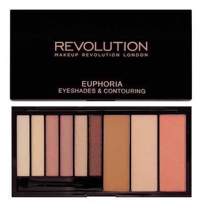แบรนด์ญี่ปุ่น Makeup Revolution Euphoria Palette Bare