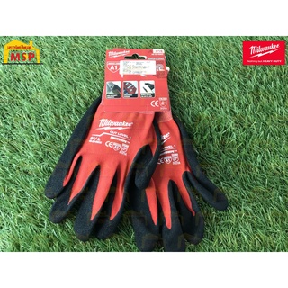 Milwaukee ถุงมือกันบาด Cut 1 Dipped Gloves - L 48-22-8902