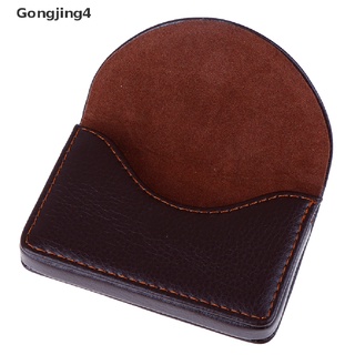 Gongjing4 กระเป๋าสตางค์หนัง ใส่นามบัตร บัตรเครดิต พร้อมกล่อง