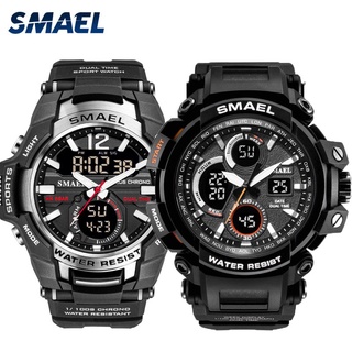 Sport Watch Set Popular Watches Waterproof Black Watches Back Light Clock Sets 1805 1708 erkek kol saati Mens Watch Mili