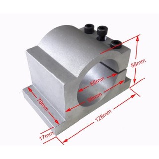 Aluminum Clamp 65mm spindle mounts