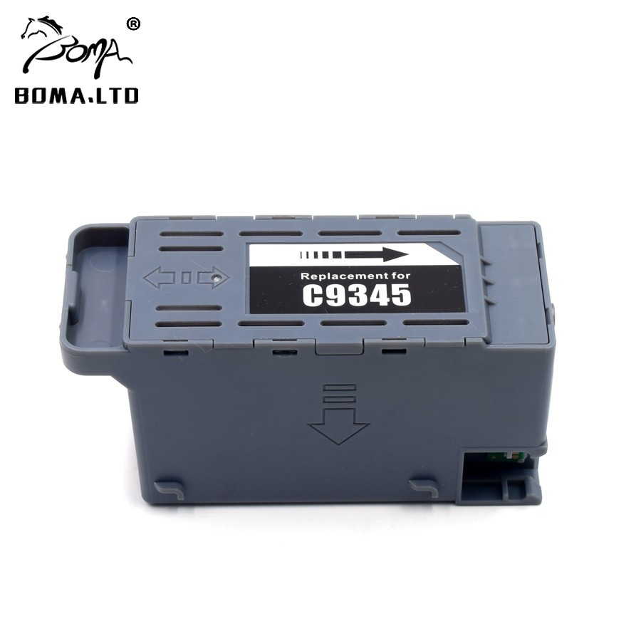 C9345 ถังบํารุงรักษากล่องสําหรับ EPSON 9345 L15168 L15150 7820 7000 ชิปบํารุงรักษา
