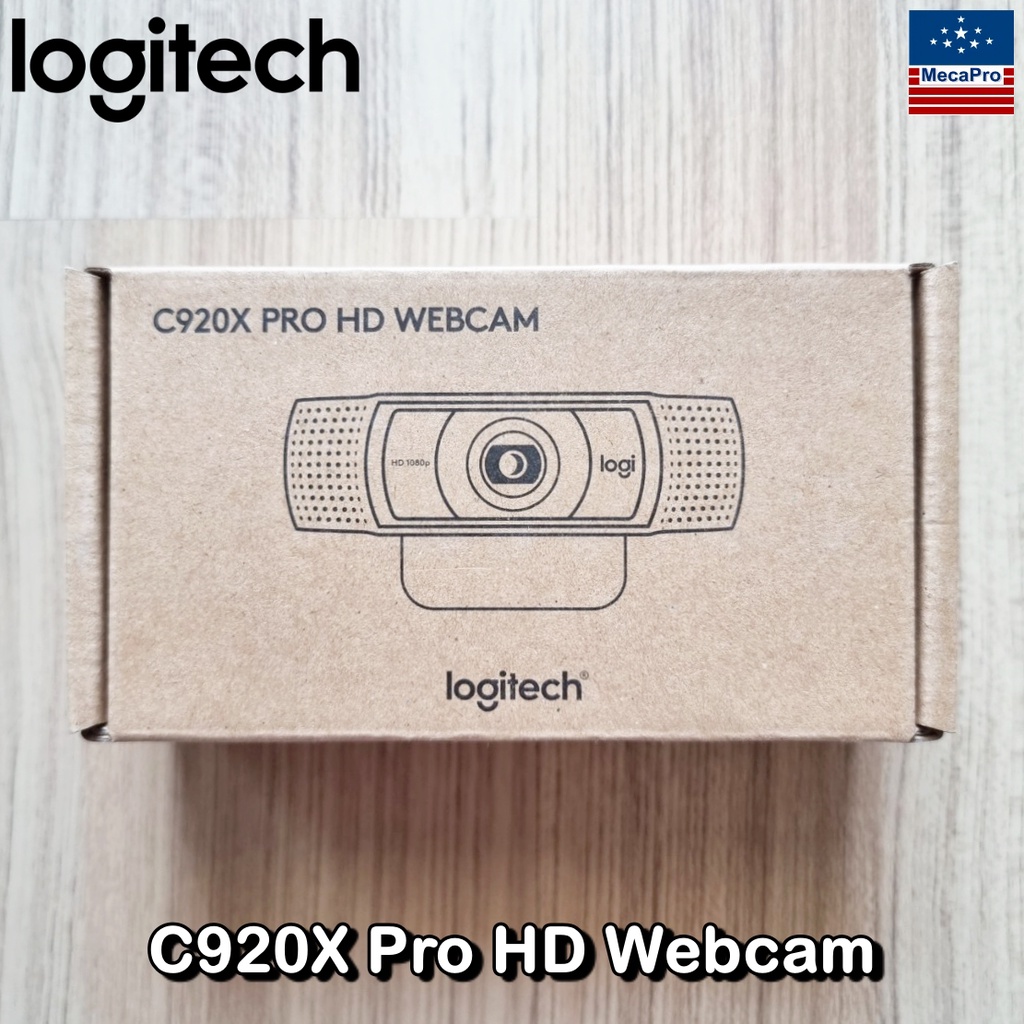 Logitech® C920X Pro HD Webcam โลจิเทค เว็บแคม Call, Stream, Blog And Record Full HD 1080p/30fps Video Calling