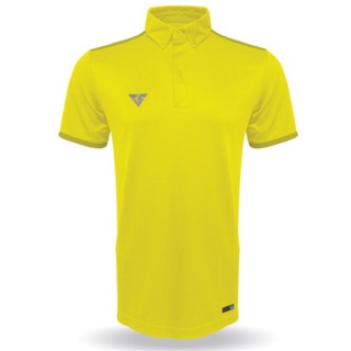 VERSUS-VP1002-สีเหลือง เสื้อเหลืองโปโล เสื้อเหลือง เสื้อกีฬา