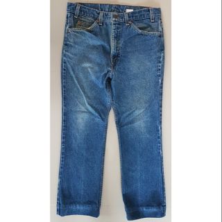 กางเกงยีนส์ป้ายส้ม Levis 517-0217  U.S.A W33(I1080)