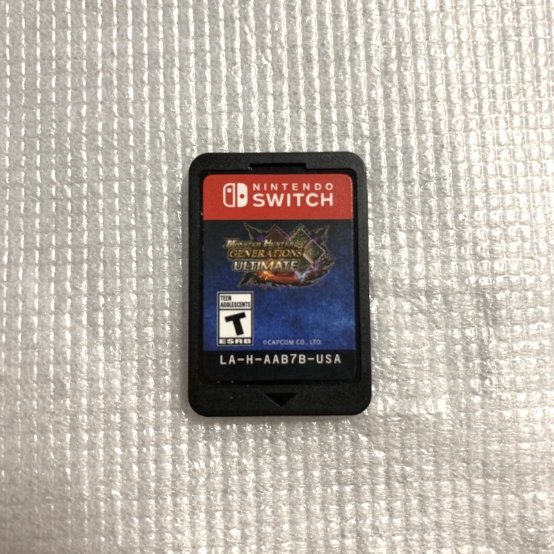 แผ่นเกมส์ Nintendo Switch ตลับเกมส์ ไม่มีกล่อง [มือ2]