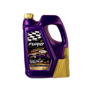 FURiO น้ำมันเครื่องสังเคราะห์แท้ เกรดPremium SN/CF 0W-40 เบนซิน