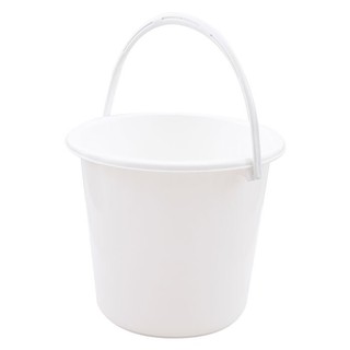 💥โปรสุดพิเศษ!!!💥 เบสิโค ถังน้ำพลาสติก ขนาด 4.5 ลิตร สีขาว BESICO Plastic Water Bucket 4.5 L. White Color