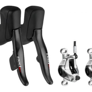 SRAM Red eTap® HRD Disc Brakes w/ Hydraulic DoubleTap®  ( ชิตเตอร์ sram etap disc brake 11speed​คู่ ไม่รวมใบดิส )​