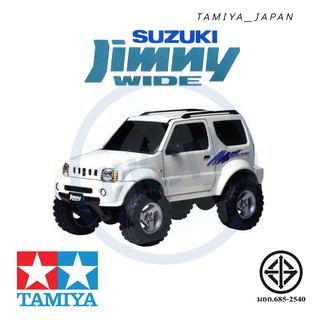 TAMIYA 19022 รถแข่งทามิย่า แท้ TAMIYA SUZUKI JIMNY WIDE 1/32 SCALE MINI 4WD REV SERIES มีมอเตอร์แถม