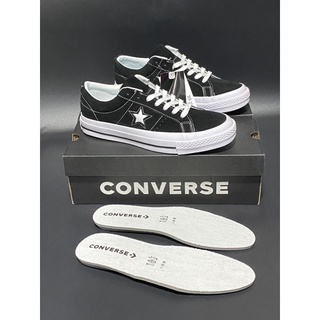 {พร้อมส่ง} รองเท้าผ้าใบคอน เวียส ดาว วัน สตาร์(Convers_one star ) มีไซด์ 37ถึงเบอร์44รองเท้าแท้%100% ใส่เที่ยวใส่ลำลอง