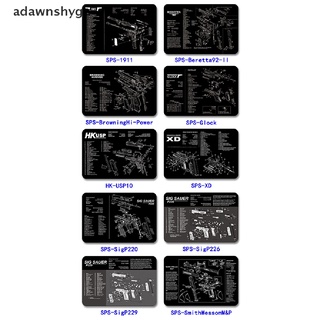 Adawnshygu แผ่นทําความสะอาดปืนไรเฟิล สําหรับ AR15 AK47 Glock colt1911 SIG SAUER P320 M92 1 ชิ้น