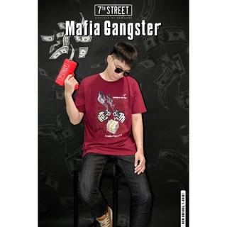 เสื้อยืดแขนสั้น 7thStreet​ ลายMAFIA 7th STREET  รุ่น MGT ของแท้100%  พร้อมส่ง 4 สี