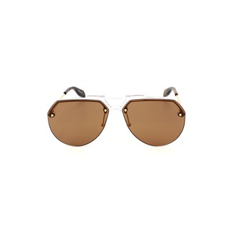 Alexander McQueen AM0139S 004 Crystal Gold Brown