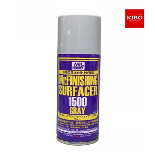 สีรองพื้นเทา Mr.Finishing Surfacer 1500 Gray 170ml B527