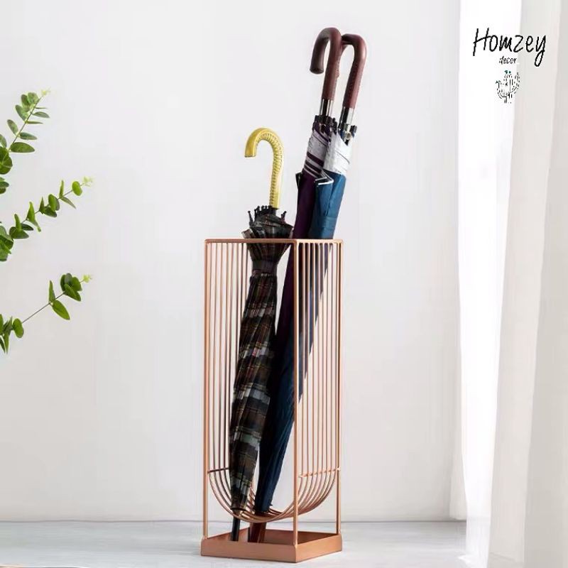 ที่วางร่ม ที่เก็บร่ม ที่ใส่ร่ม สไตล์หรูรหัสL174 #homzeydecor