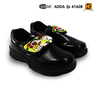 ADDA รองเท้านักเรียนผู้ชาย สีดำ Size 25-33 Character Ben10 ADDA รุ่น 41A08,41A17