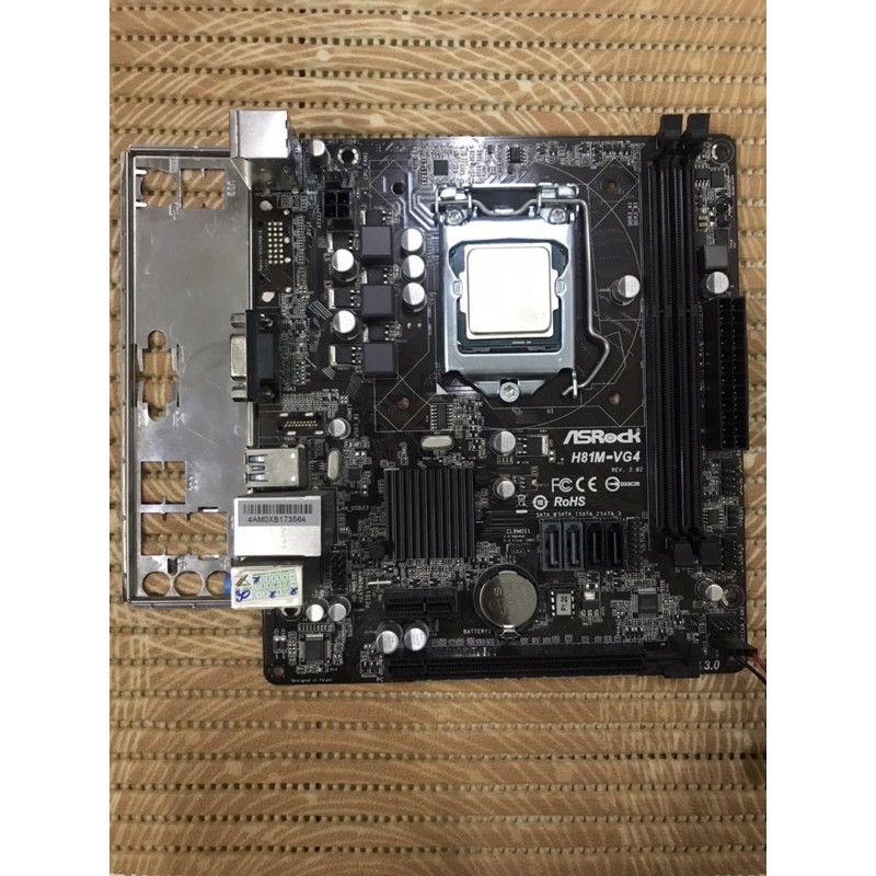 เมนบอร์ด ASRock H81M-VG4 LGA1150
