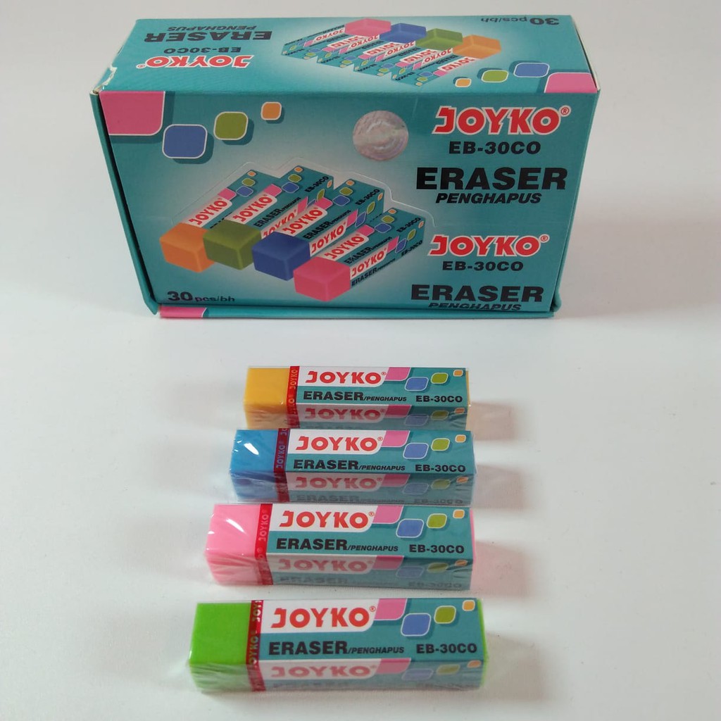 [ชิ้น] JOYKO PENCIL ERASER EB-30CO PENCIL ERASER STIP*
