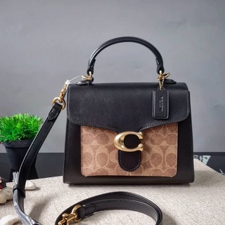 COACH TABBY TOP HANDLE 20 IN SIGNATURE CANVAS