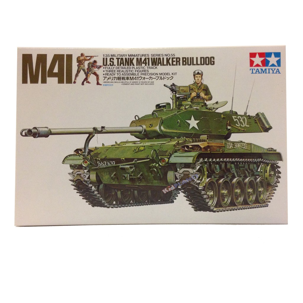35055 TAMIYA MODEL 1/35 US M41 Walker Bulldog Tank