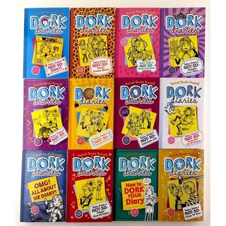 Dork Diaries Collection,English Chapter Book, 1-16 Books Set , By Rachel Renee Russell