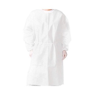 ชุดกาวน์ใยสังเคราะห์ 20ชุด  ISOLATION GOWN