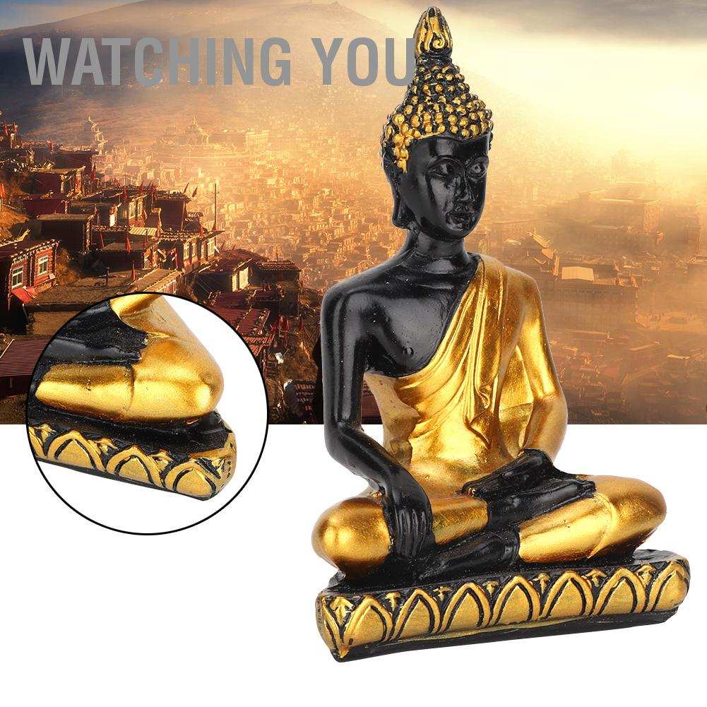 Watching You Popular Sand Table Accessories Southeast Asia Buddha Statue Resin Craft Ornament