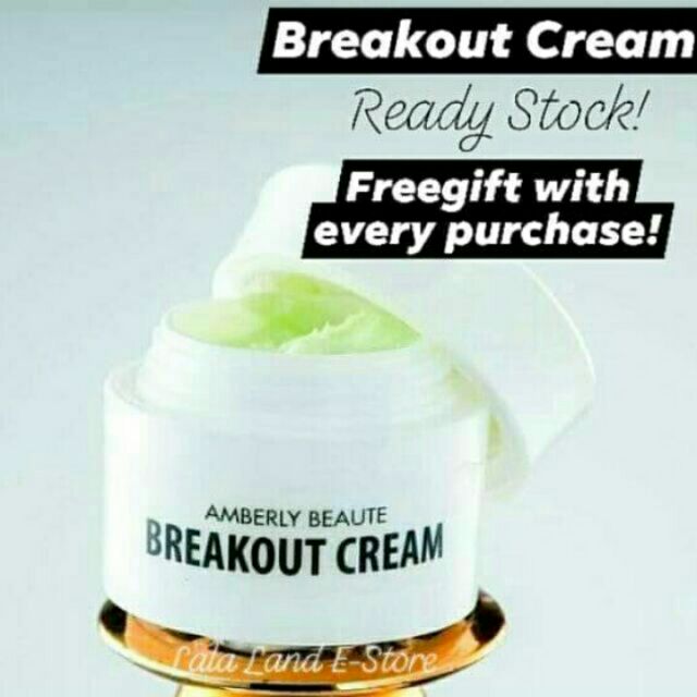 Breakout CREAM By Amberly Beaute