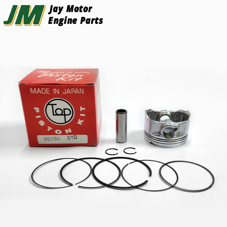 HONDA RS150 / RS 150 / RS TOP PISTON KIT SET  STD ↔️ 200 (57.30MM  ↔️ 59.30MM )