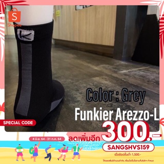 ถุงเท้า FUNKIER SK-56 Arezzo-L เนื้อผ้า Seamless Socks