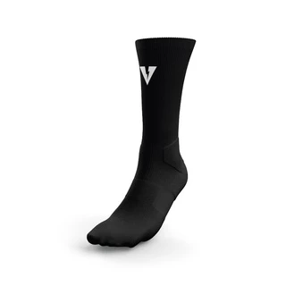 VOLT ถุงเท้ากีฬา ถุงเท้าวิ่ง รุ่น TORQUE 001 V TRAINING SOCKS สีดำ TQ-0223 สำหรับออกกำลังกาย ฟิตเนส