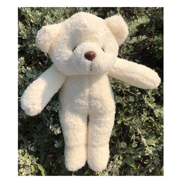 ลดราคา 129 บาทรวมส่ง ❗️ ตุ๊กตาหมีสีขาว 🧸ไซส์ 30 cm.