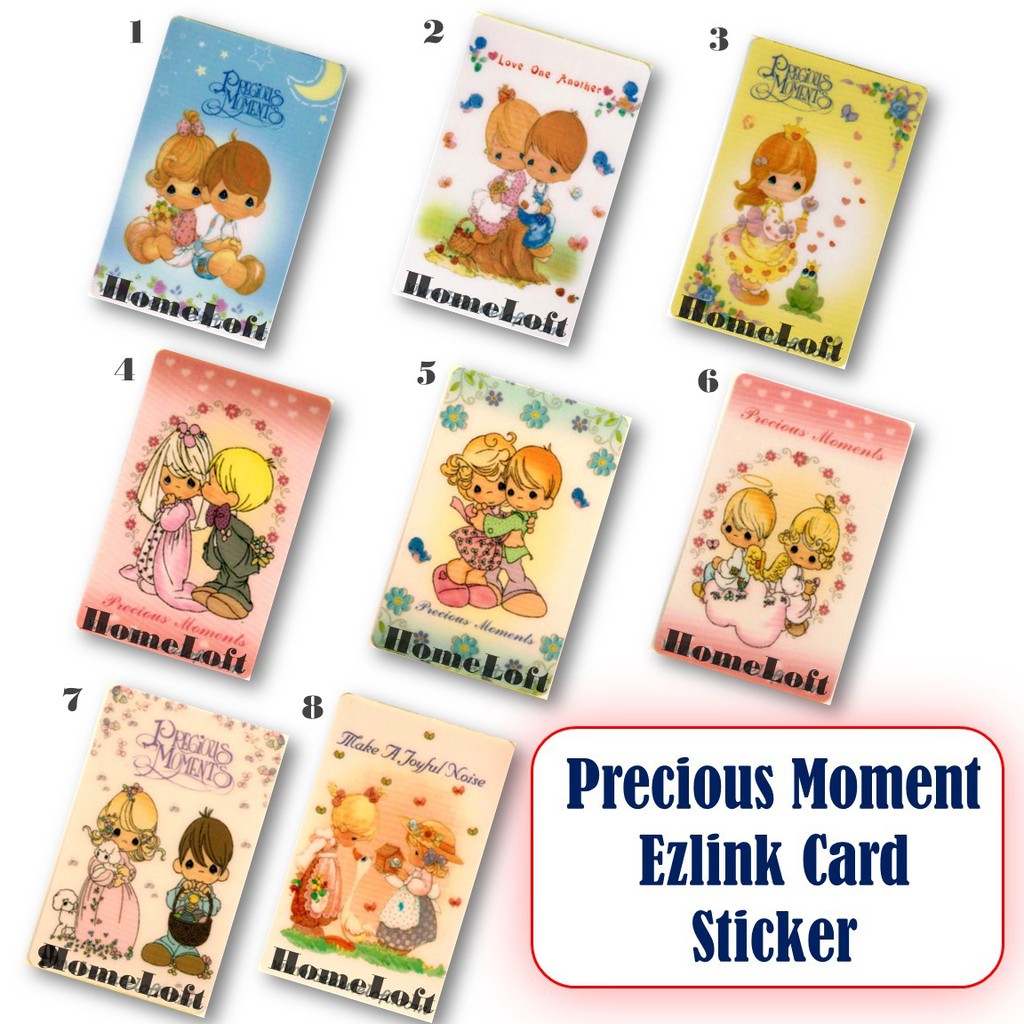 สติ๊กเกอร์การ์ด Precious Moment Ezlink