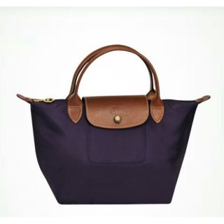 ❤ รับประกันแท้ 💯% จากช็อป ❤ LONGCHAMP Le Pliage ไซส์ S หูสั้น สี Bilberry (Myrtille)