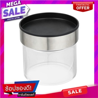 ขวดโหลแก้วกลม ROLLY ฝาเกลียว 0.3 ลิตร ขวดโหล GLASS CANISTER ROLLY 0.3L ROUND