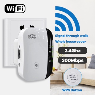 Wireless Wifi Extender Wi-Fi Amplifier 300/1200Mbps เครือข่ายไร้สาย Extender Wifi เราเตอร์บูสเตอร์ ตัวขยายสัญญาณไวไฟ