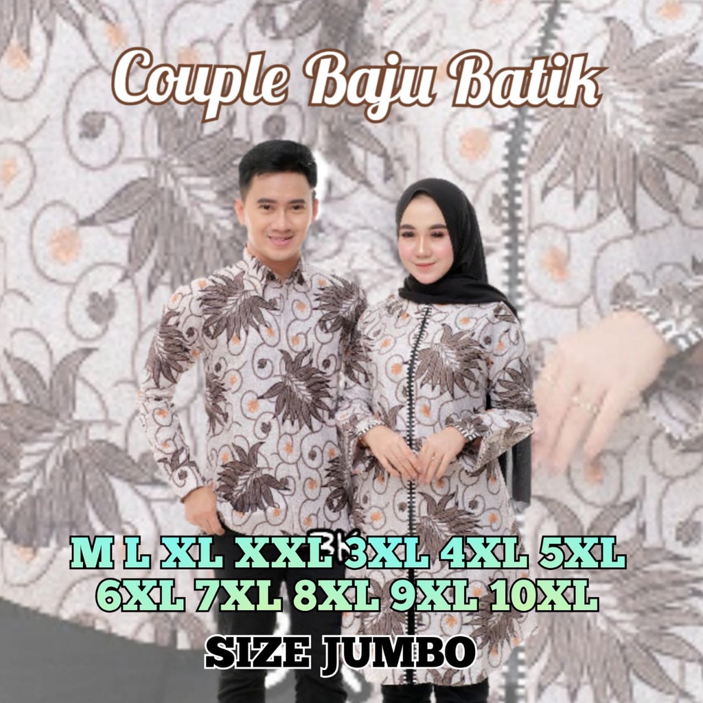 เสื้อบาติก แขนยาว สไตล์โมเดิร์น สีเทา สําหรับคู่รัก ครอบครัว ไซซ์ M L XL XXL 3XL 4XL 5XL 6XL 7XL 8XL