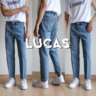LUCAS Jeans ยีนส์ขากระบอกเล็ก [ใส่โค้ด BAR12OCT ลดเพิ่ม 125.-]
