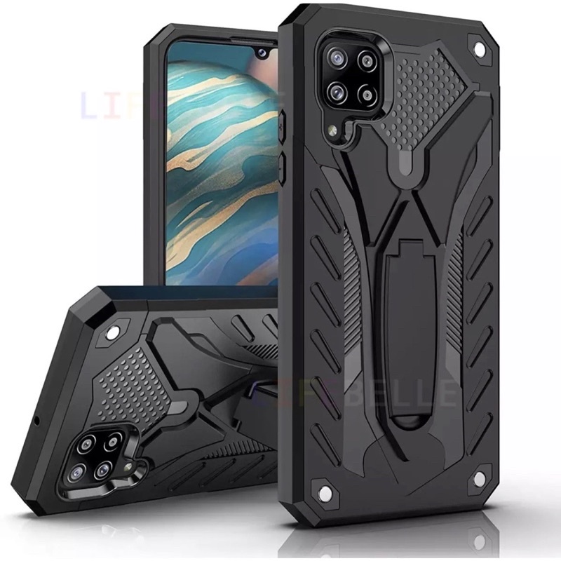 Case Samsung galaxy M33 เคสโทรศัพท์ซัมซุง SAMSUNG M33 5G เคสกันกระแทกเคสนิ่มTPUเคสหุ่นยนต์เคสไฮบริดมีขาตั้งเคส