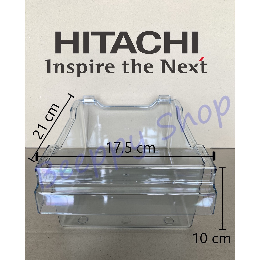 กล่องใส่น้ำแข็ง ถาดใส่น้ำแข็ง Hitachi รุ่น R-H200PD/H230PD/H270PD/H300PD/H230PD1/H200PD1/H300PD1 ของแท้