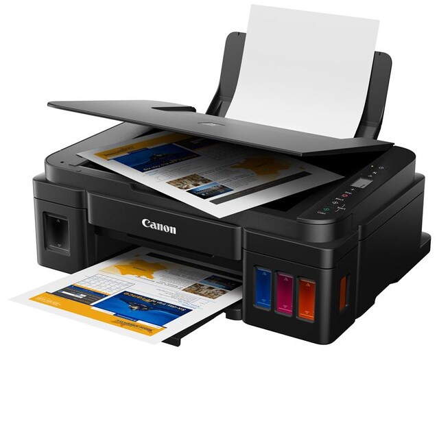 Canon PIXMA G2010 พรินเตอร์แทงก์แท้ พร้อมหมึก4 สี 4 ขวด #2