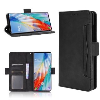 เคสหนัง PU ฝาพับแม่เหล็ก พร้อมช่องใส่บัตรหลายช่อง สําหรับ LG Wing 5G LG LM-F100N LM-F100V