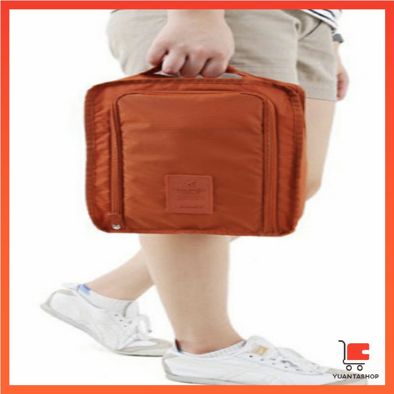 กระเป๋าเก็บรองเท้า แบบพกพา กระเป๋าเดินทางถือ Shoe storage bag