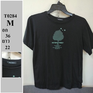 เสื้อยืดแบรนด์แท้ มือสอง ไซด์ M อก 36 ยาว 22 รหัส T0284