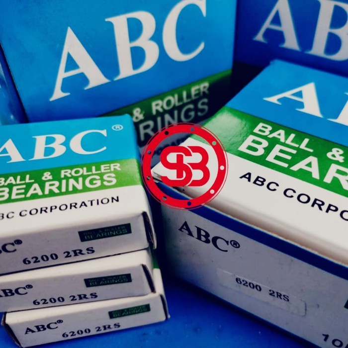 แบร์ริ่ง 6200 2RS ABC