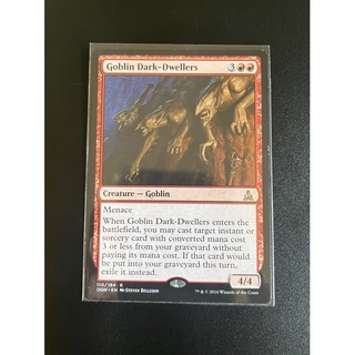 การ์ด MTG Goblin Dark-Dwellers EDH Magic the gathering รุ่น OGW สภาพ Nm