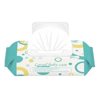 Poomsoft 400 ชิ้น Baby Wipes ทิชชู่เปียก ผ้าเปียก ทิชชู่เปียกเด็ก ผ้าเช็ดทำความสะอาดเด